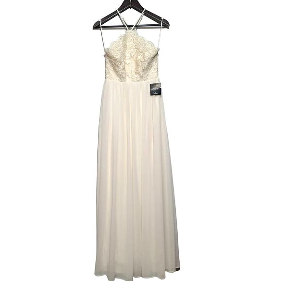 Lulu's Stroll the Esplanade Cream Embroidered Maxi Dress NWT Size Small - Picture 4 of 7
